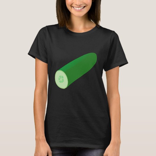 Just Really Like Cucumbers Cucumber Pickle Vegetab Tシャツ (正面)