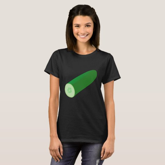 Just Really Like Cucumbers Cucumber Pickle Vegetab Tシャツ (正面フル)