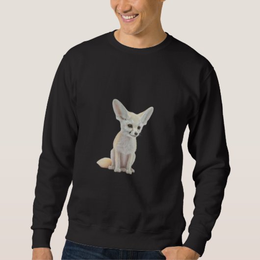 Just Really Like Fennec Foxes Fennec Fox_1 スウェットシャツ (正面)