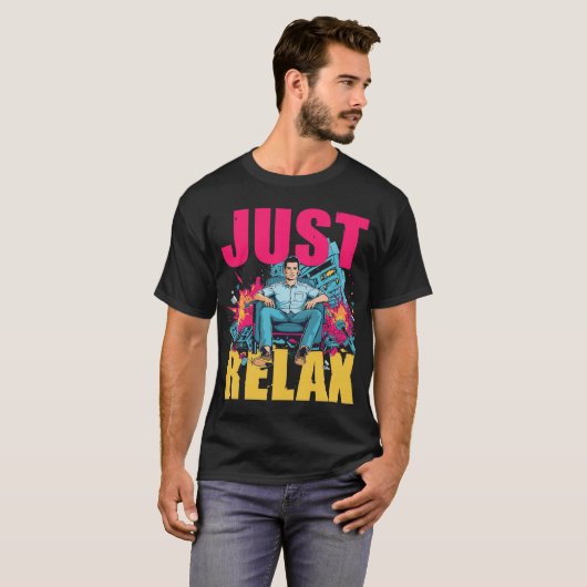 Just Relax! Tシャツ (正面フル)
