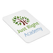Just Right Academyカーマグネット マグネット (右側)