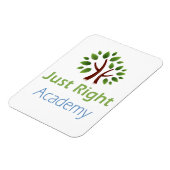 Just Right Academyカーマグネット マグネット (左側)