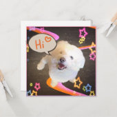 Just Saying "Hi" カード (正面/裏面インサイチュ)