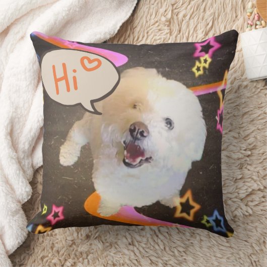 Just Saying "Hi" クッション (ブランケット)