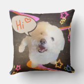 Just Saying "Hi" クッション (裏面)