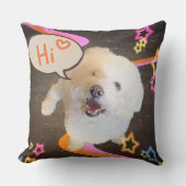 Just Saying "Hi" クッション (正面)