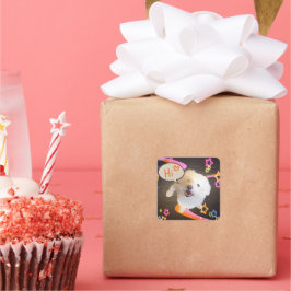 Just Saying "Hi"  スクエアシール