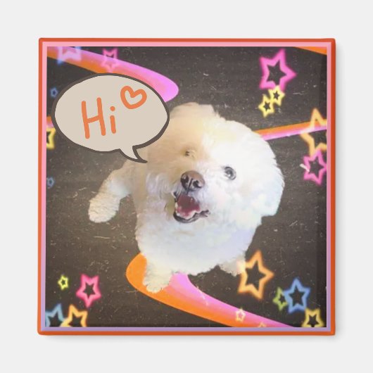 Just Saying "Hi"  マグネット (正面)