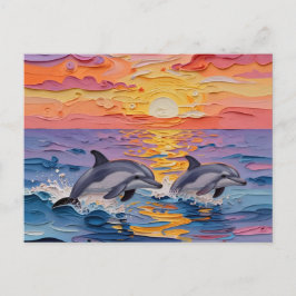 Just Saying Hi | Keeping i Touch Tropical Vacation ポストカード