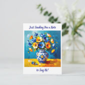 Just Saying HI | Keeping in Touch ポストカード (スタンド正面)