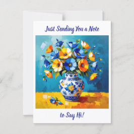 Just Saying HI | Keeping in Touch ポストカード