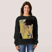 Just Send Chocolateヴィンテージ漫画 スウェットシャツ (正面フル)