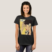 Just Send Chocolateヴィンテージ漫画 Tシャツ (正面フル)