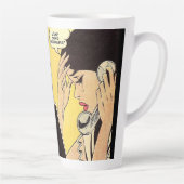 Just Send Chocolateヴィンテージ・アート カフェラテマグ (右)