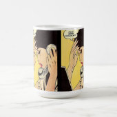 Just Send Chocolateヴィンテージ・アート コーヒーマグカップ (中央)