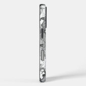 just sheep black white Case-Mate iPhoneケース (裏面 / 右)