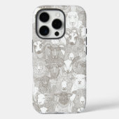 just sheep natural white Case-Mate iPhoneケース (裏面)