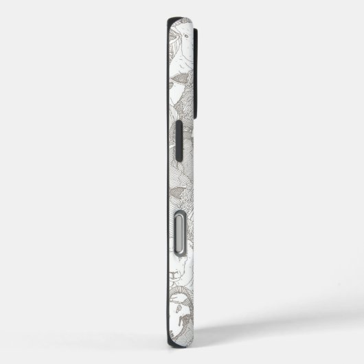 just sheep natural white Case-Mate iPhoneケース (裏面 / 右)