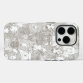 just sheep natural white Case-Mate iPhoneケース (裏面 (横))