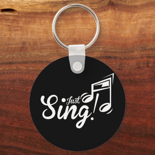 Just Sing! キーホルダー (正面)