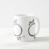Just Sit コーヒーマグカップ (正面右)