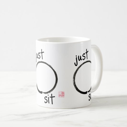 Just Sit コーヒーマグカップ (正面右)
