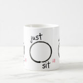 Just Sit コーヒーマグカップ (中央)