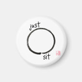 Just Sit マグネット (正面)