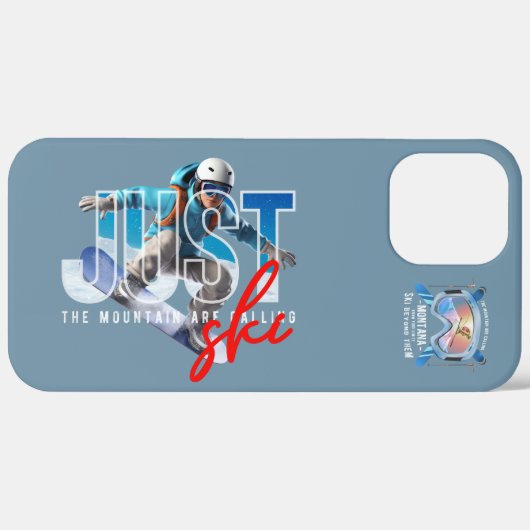 Just Ski | Case-Mate iPhoneケース (裏面 / 右)
