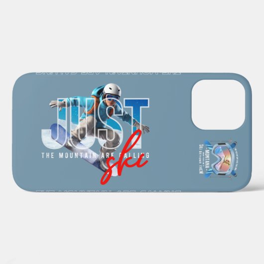 Just Ski | Case-Mate iPhoneケース (裏面 (横))