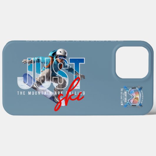 Just Ski | Case-Mate iPhoneケース (裏面 (横))