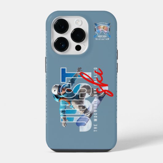 Just Ski | iPhoneケース (裏面)