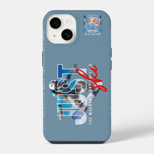 Just Ski | iPhoneケース (裏面)