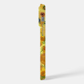 Just smile Van Gogh sunflower Phone Case iPhoneケース (左側面)