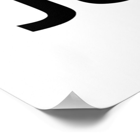 Just So Venn (Venn Diagram) ポスター (角)