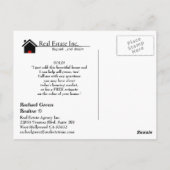 JUST SOLD 実在 Estateハガキ ポストカード (裏面)