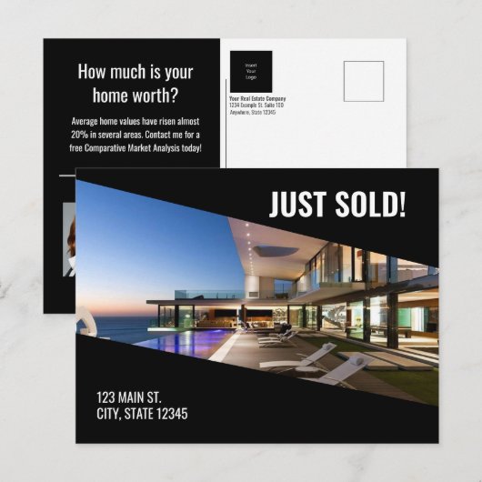 Just Sold - Black Metro – ポストカード (正面/裏面)