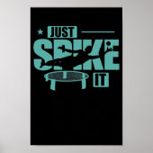 Just Spike it Roundball Ballsport Freizeit ポスター (正面)