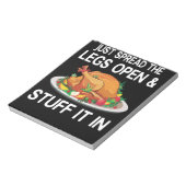 Just Spread Legsオープン物感謝祭 ノートパッド (回転)