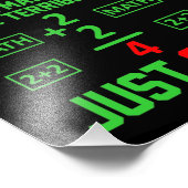 Just Sum数学先生数学Math Student フォトプリント (角)