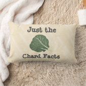 Just the Chard Facts腰枕 ランバークッション (ブランケット)