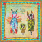 Just The Right One Vinyl Artシール シール (正面)