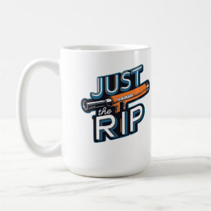 Just the Rip -ヴィンテージスタイル溶接ユーモアデザイン コーヒーマグカップ