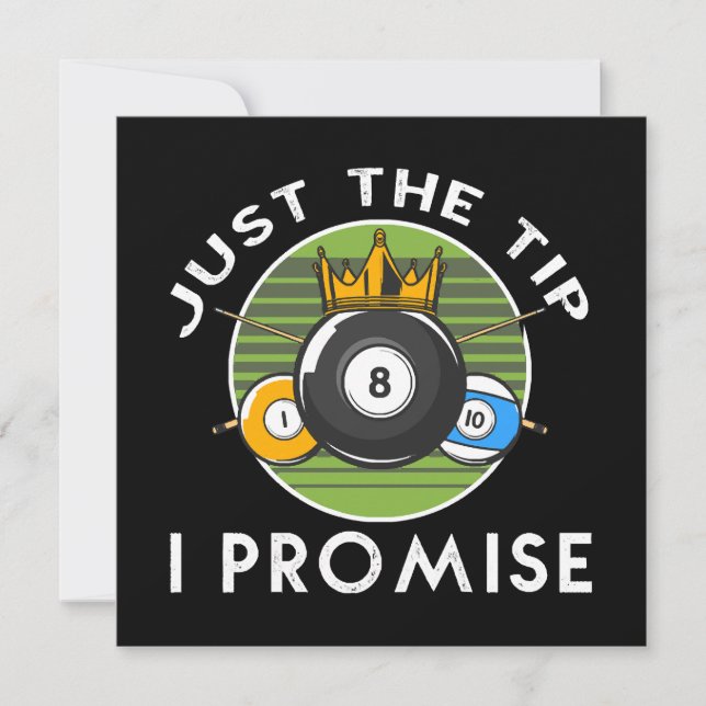 Just The Tip I Promise ビリヤード (正面)