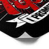 Just The Tip I Promise - Snookerと8llプールビル ポスター (角)