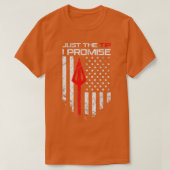 Just The Tip I PromiseFunny Archery Broadhead Bow Tシャツ (デザイン正面)