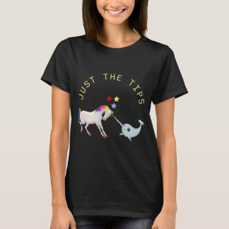 Just The Tips いけな Unicorn Narwhal Unicorns Rai Tシャツ