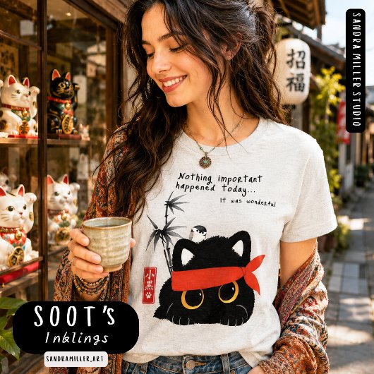 JUST THIS | SOOT's Inklings - 手のひらサイズの芸術 トライブレンドTシャツ
