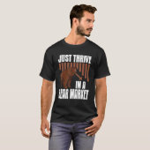 Just Thrive In A Bear Market Cool Trader Present Tシャツ (正面フル)