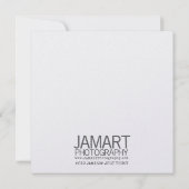 JUST TRUST 5.25 x 5.25 card 招待状 (裏面)